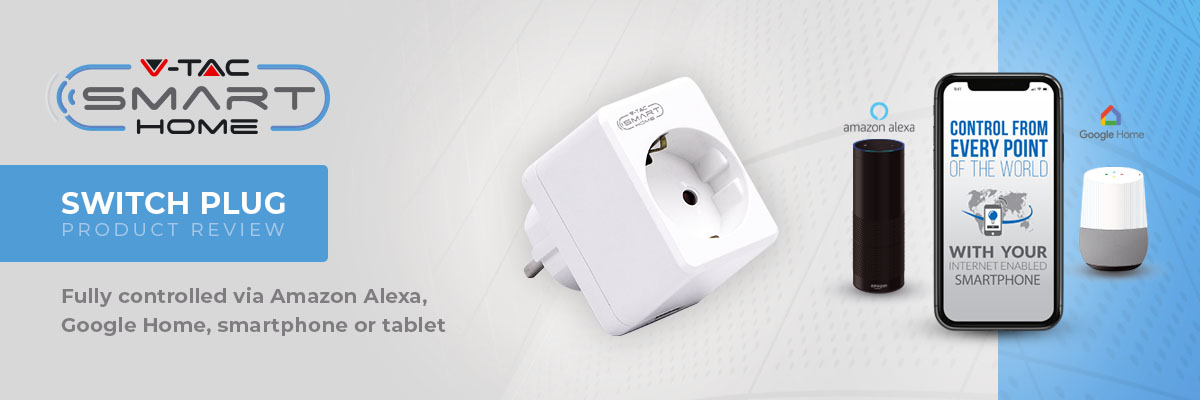 V-Tac Smart Home Switch Plug